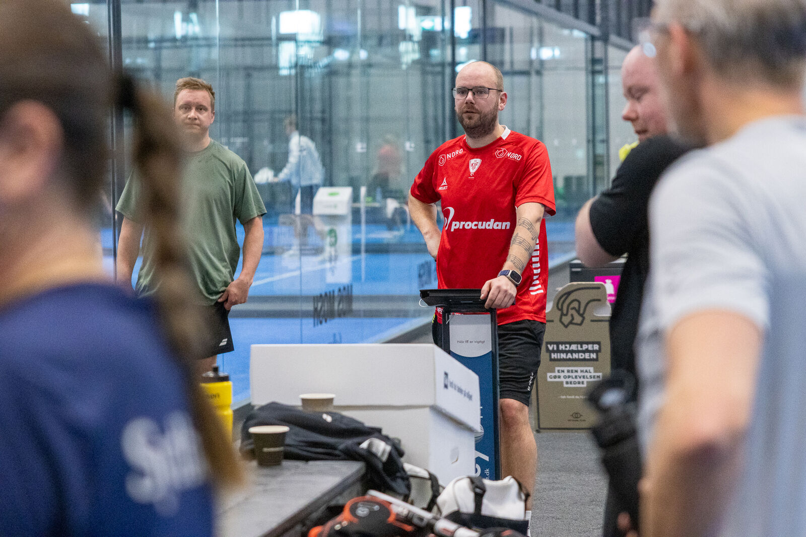 Padelarrangement i KIF Koldings erhvervsnetværk